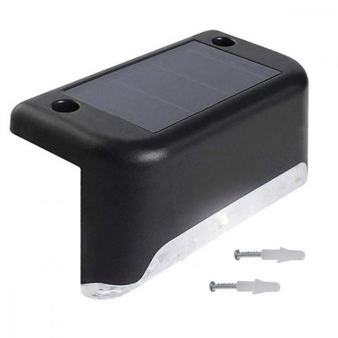 Lampa solarna schodowa tarasowa MCE319 LED IP44 4000K czujnik zmierzchu Lampa solarna schodowa tarasowa MCE319 LED IP44 4000K czujnik zmierzchu