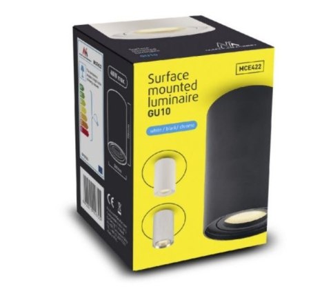 Oprawa natynkowa GU10 MCE422W Oprawa natynkowa GU10 MCE422W