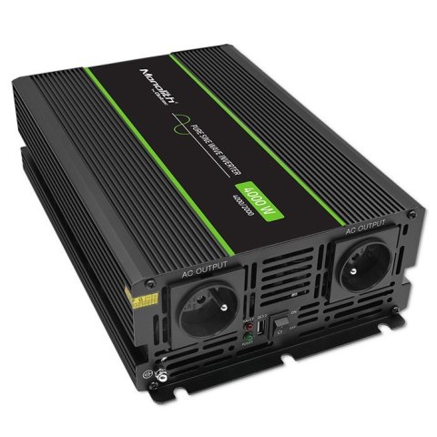 Przetwornica napięcia Monolith | 2000W | 4000W | 24V na 230V | Czysty Sinus Przetwornica napięcia Monolith | 2000W | 4000W | 24V na 230V | Czysty Sinus
