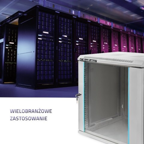 Szafa RACK 19 cali | 12U | 600 x 600 x 635 Szafa RACK 19 cali | 12U | 600 x 600 x 635