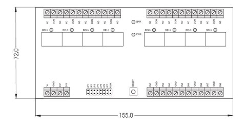 Ekspander We/Wy ROGER XM-8DR-BRD Ekspander We/Wy ROGER XM-8DR-BRD
