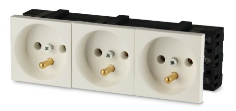 Gniazdo 3M elektryczne potrójne Gniazdo 3M elektryczne potrójne
