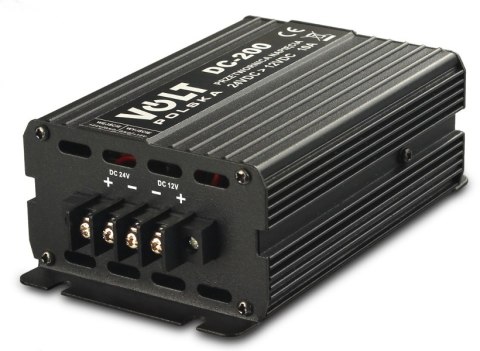 PRZETWORNICA VOLT POLSKA DC-200 120W 24/12V PRZETWORNICA VOLT POLSKA DC-200 120W 24/12V