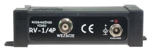 ROZGAŁĘŹNIK WIDEO RV-1/4P AKTYWNY ROZGAŁĘŹNIK WIDEO RV-1/4P AKTYWNY