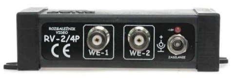 ROZGAŁĘŹNIK WIDEO RV-2/4P AKTYWNY ROZGAŁĘŹNIK WIDEO RV-2/4P AKTYWNY