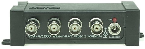 WZMACNIACZ WIDEO Z KOREKCJĄ VCA-4/1200 WZMACNIACZ WIDEO Z KOREKCJĄ VCA-4/1200