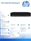 Komputer Mini Pro 260 G9 i5-1335U 512GB/16GB/W11P 998L4ET