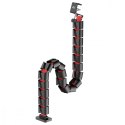 Organizer kabli, 1345mm czarno czerwony RS125