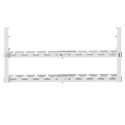 Organizer podbiurkowy na kable MC-102 W