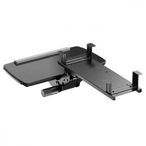 Uchwyt na klawiaturę max 5kg, MC-156 B regulowany, podbiurkowy Uchwyt na klawiaturę max 5kg, MC-156 B regulowany, podbiurkowy