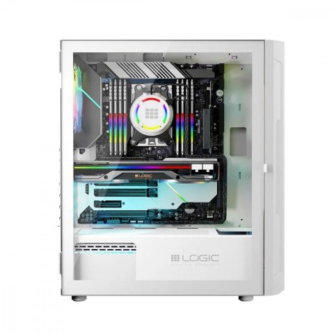 Obudowa Komputerowa Logic Aramis ARGB Midi USB 3.0 Biała Obudowa Komputerowa Logic Aramis ARGB Midi USB 3.0 Biała