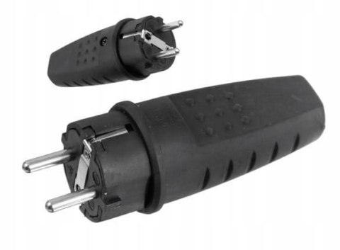 Wtyczka gumowa przenośna 250V, 16A, IP LUX PAWBOL D.3158L Wtyczka gumowa przenośna 250V, 16A, IP LUX PAWBOL D.3158L