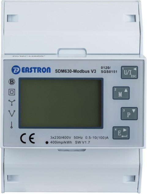 Licznik energii trójfazowy SDM 630 MODBUS V3 Licznik energii trójfazowy SDM 630 MODBUS V3