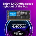 Pamięć do notebooka DDR5 CSODIMM 24GB (1*24GB)/6400 CL52
