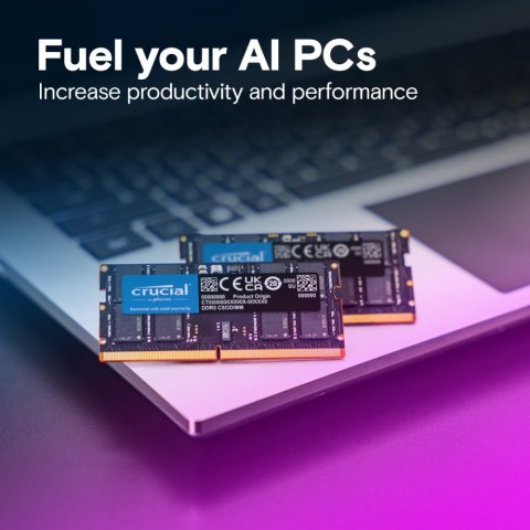 Pamięć do notebooka DDR5 CSODIMM 24GB (1*24GB)/6400 CL52 Pamięć do notebooka DDR5 CSODIMM 24GB (1*24GB)/6400 CL52
