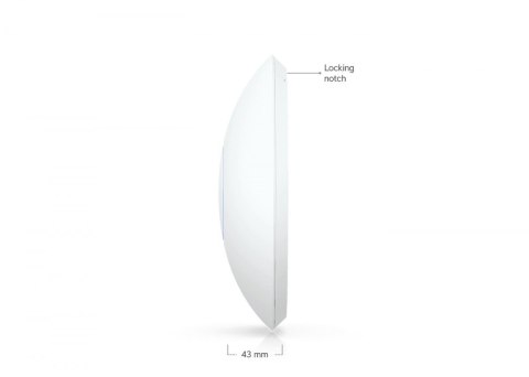 Punkt dostępowy Access Point U7 Long-Range 7300 Mbit/s Biały Obsługa PoE U7-LR Punkt dostępowy Access Point U7 Long-Range 7300 Mbit/s Biały Obsługa PoE U7-LR