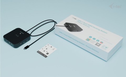 Stacja dokująca USB-C 2x HDMI Dock PD + Ładowarka 100W Stacja dokująca USB-C 2x HDMI Dock PD + Ładowarka 100W
