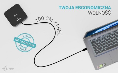 Stacja dokująca USB-C 2x HDMI Dock PD + Ładowarka 100W Stacja dokująca USB-C 2x HDMI Dock PD + Ładowarka 100W