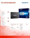 Dysk SSD 480GB 2,5 SATA3 550/480MB/s 7mm