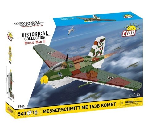 Klocki Messerschmitt Me 163B Komet 543 elementów Klocki Messerschmitt Me 163B Komet 543 elementów