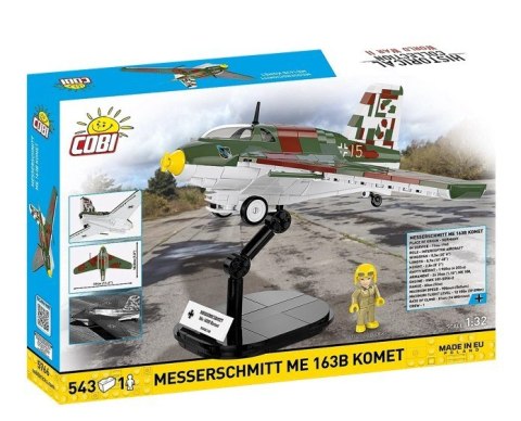 Klocki Messerschmitt Me 163B Komet 543 elementów Klocki Messerschmitt Me 163B Komet 543 elementów