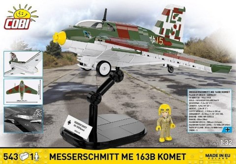 Klocki Messerschmitt Me 163B Komet 543 elementów Klocki Messerschmitt Me 163B Komet 543 elementów