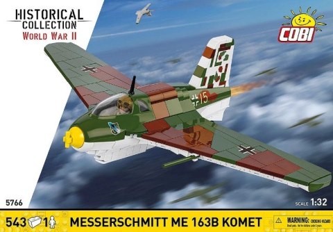 Klocki Messerschmitt Me 163B Komet 543 elementów Klocki Messerschmitt Me 163B Komet 543 elementów
