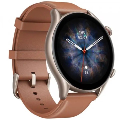 Smartwatch GTR3 Pro brązowa skóra Smartwatch GTR3 Pro brązowa skóra
