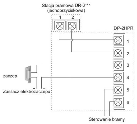DOMOFON COMMAX DP-2HPR/DR-2GN DOMOFON COMMAX DP-2HPR/DR-2GN