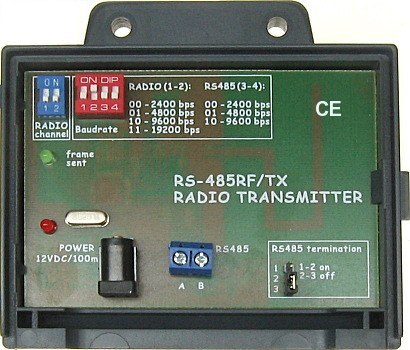 ODBIORNIK RADIOWY RS-485RF/RX ODBIORNIK RADIOWY RS-485RF/RX
