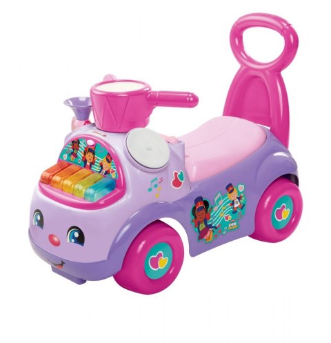 Jeździk Fisher Price Muzyczna Parada fioletowy Jeździk Fisher Price Muzyczna Parada fioletowy