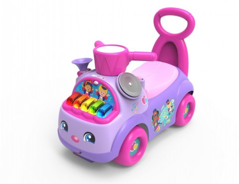 Jeździk Fisher Price Muzyczna Parada fioletowy Jeździk Fisher Price Muzyczna Parada fioletowy