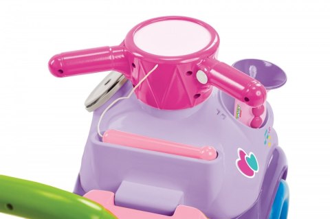 Jeździk Fisher Price Muzyczna Parada fioletowy Jeździk Fisher Price Muzyczna Parada fioletowy