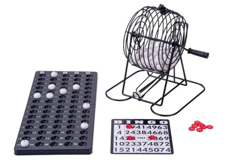 Gra Zestaw Bingo 13,5 cm - komplet Gra Zestaw Bingo 13,5 cm - komplet