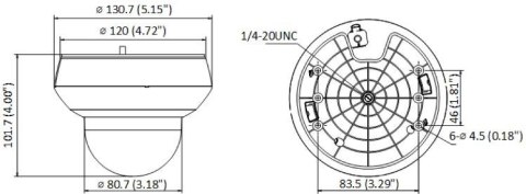 Kamera PTZ IP HikVision DS-2DE2A404IW-DE3/W (C0)(S6)(C) Kamera PTZ IP HikVision DS-2DE2A404IW-DE3/W (C0)(S6)(C)