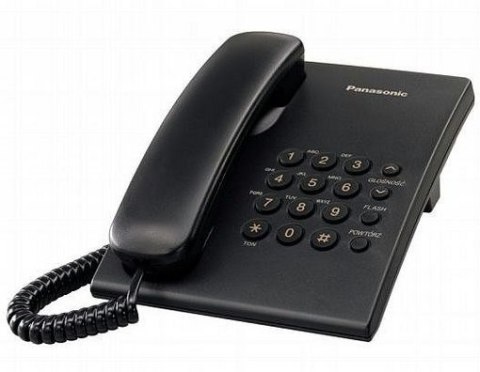 KX-TS500 Black przewodowy KX-TS500 Black przewodowy