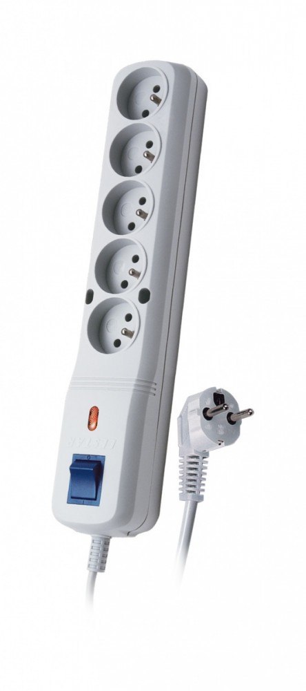 Listwa przeciwprzepięciowa LF-530WA, 3L EMI/RFI, 3,0m, szara Listwa przeciwprzepięciowa LF-530WA, 3L EMI/RFI, 3,0m, szara