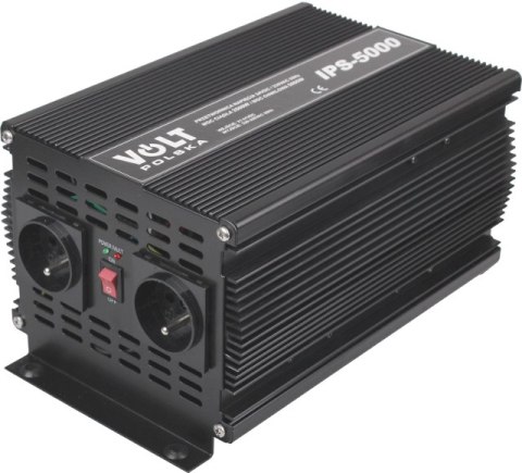 PRZETWORNICA VOLT POLSKA IPS-5000 24V / 230V 2500/5000 W PRZETWORNICA VOLT POLSKA IPS-5000 24V / 230V 2500/5000 W
