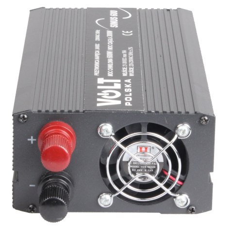 PRZETWORNICA VOLT POLSKA SINUS 600 24V / 230V 300/600W PRZETWORNICA VOLT POLSKA SINUS 600 24V / 230V 300/600W