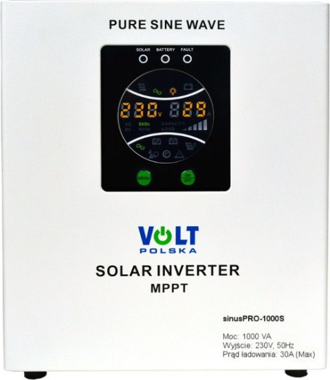 PRZETWORNICA VOLT POLSKA SINUSPRO-1000S 12V 700/1000W SOLAR PRZETWORNICA VOLT POLSKA SINUSPRO-1000S 12V 700/1000W SOLAR