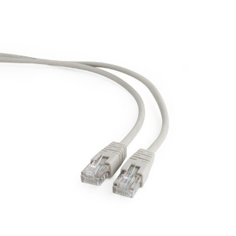 Patch cord kat.5e osłonka zalewana 2M szary Patch cord kat.5e osłonka zalewana 2M szary