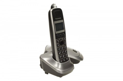 Telefon KX-TG2512 Dect/Grey/Duo Telefon KX-TG2512 Dect/Grey/Duo