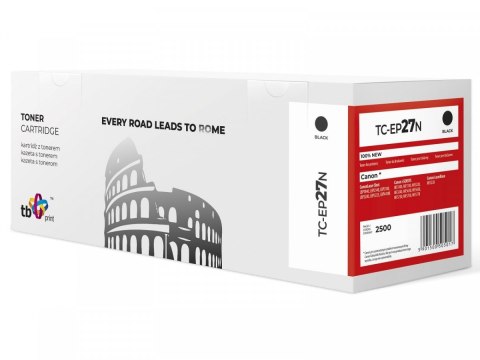 Toner do Canon EP27 TC-EP27N BK 100% nowy Toner do Canon EP27 TC-EP27N BK 100% nowy