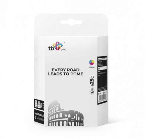 Tusz do HP Nr 17 - C6625A TBH-625C Kolor ref. Tusz do HP Nr 17 - C6625A TBH-625C Kolor ref.