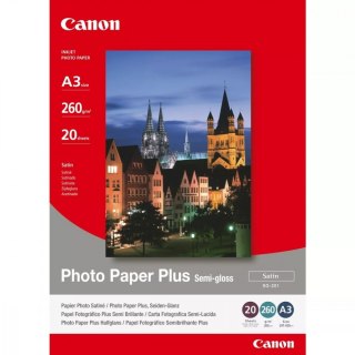 Papier Canon SG-201 półbłyszczący Photo Paper Plus A3 20 arkuszy 1686B026