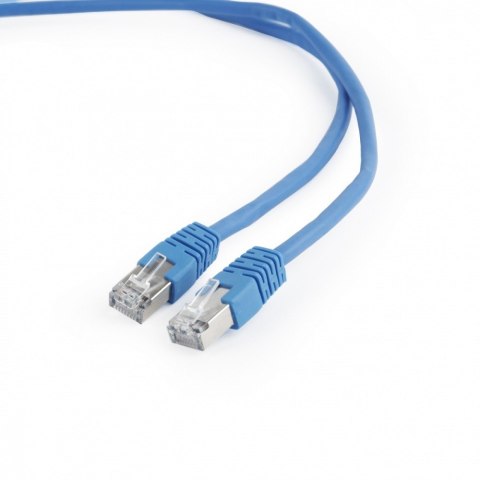 Patch cord ekranowany FTP kat.6 osłonka zalewana 3M niebieski Patch cord ekranowany FTP kat.6 osłonka zalewana 3M niebieski