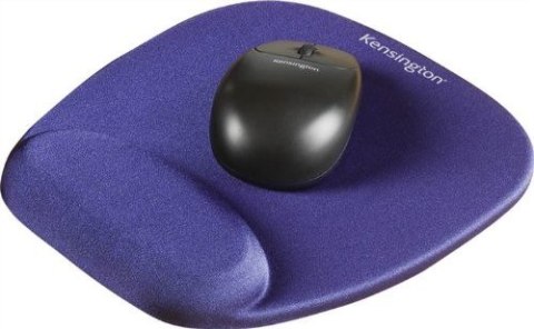 Podkładka pod mysz, ergonomiczna, piankowa, niebieska Podkładka pod mysz, ergonomiczna, piankowa, niebieska