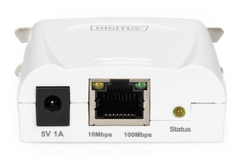 Serwer wydruku Fast Ethernet 1-port 1xLPT, 1xRJ-45 Serwer wydruku Fast Ethernet 1-port 1xLPT, 1xRJ-45