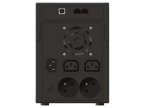 UPS POWER WALKER LINE-INTERACTIVE 2200VA 2X 230V PL + 2X IEC OUT,RJ11/RJ45 IN/OUT, USB UPS POWER WALKER LINE-INTERACTIVE 2200VA 2X 230V PL + 2X IEC OUT,RJ11/RJ45 IN/OUT, USB