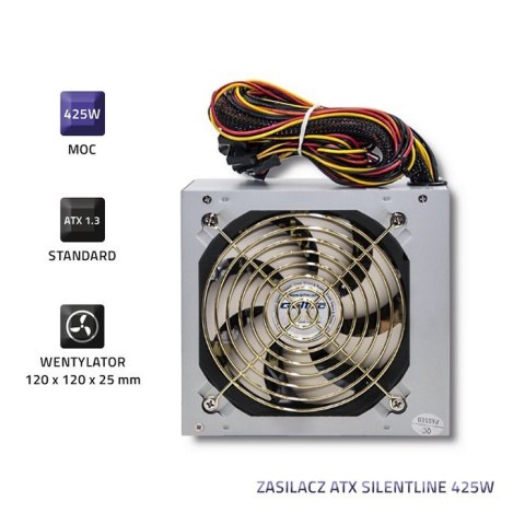 Zasilacz ATX SilentLine 425W (bulk) Zasilacz ATX SilentLine 425W (bulk)
